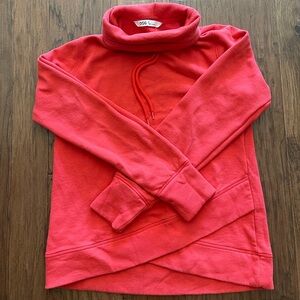 DSG Red Long Neck Sweatshirt. Size S.